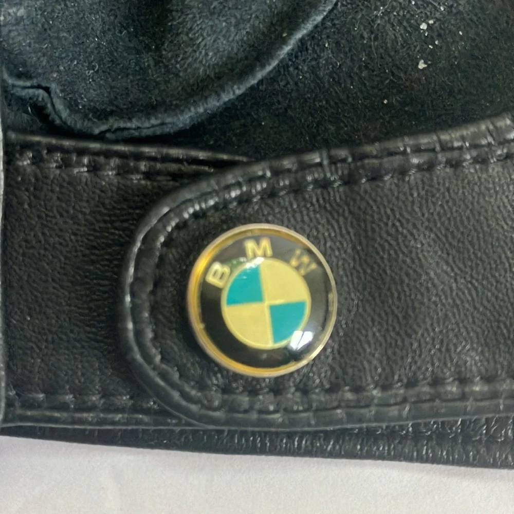 BMW Driving Leather Glove Men’s Size Medium Black - Picture 6 of 7
